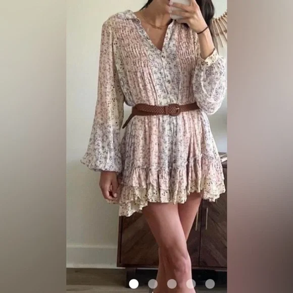 Free People Lost In You Printed Tunic floral large - Picture 4 of 12